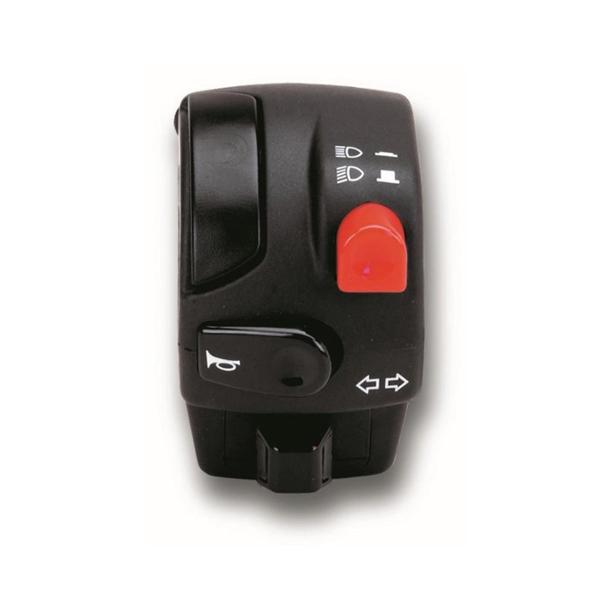 COMMODO / COMMUTATEUR GAUCHE DOMINOUNIVERSEL NOIR TYPE 9A