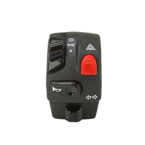 COMMODO / COMMUTATEUR GAUCHE DOMINO UNIVERSEL NOIR TYPE 9A