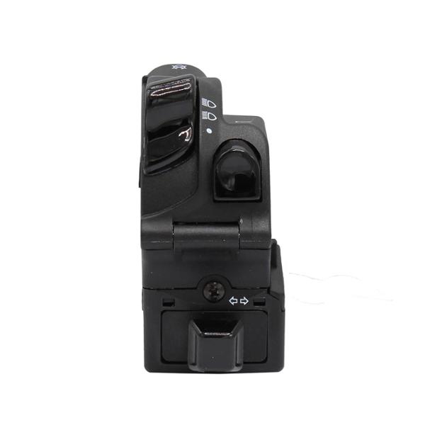 COMMODO / COMMUTATEUR GAUCHE DOMINOUNIVERSEL NOIR TYPE 8B