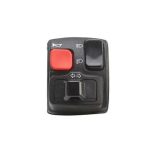 COMMODO / COMMUTATEUR GAUCHE DOMINOUNIVERSEL NOIR TYPE 2B