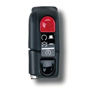 COMMODO / COMMUTATEUR DROIT DOMINO UNIVERSEL NOIR TYPE 9A