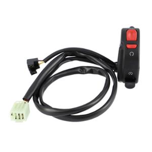 COMMODO / COMMUTATEUR DROIT DOMINO UNIVERSEL NOIR YAMAHA R3