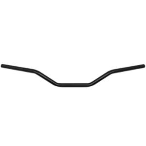 HANDLBAR TOMMASELLI STEEL UPPER FOLD BLACK Ø22   (L807-H122)