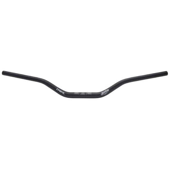 GUIDON DOMINO ALUMINIUM HSA PLI HAUT NOIR D28,5 (L827-H128)