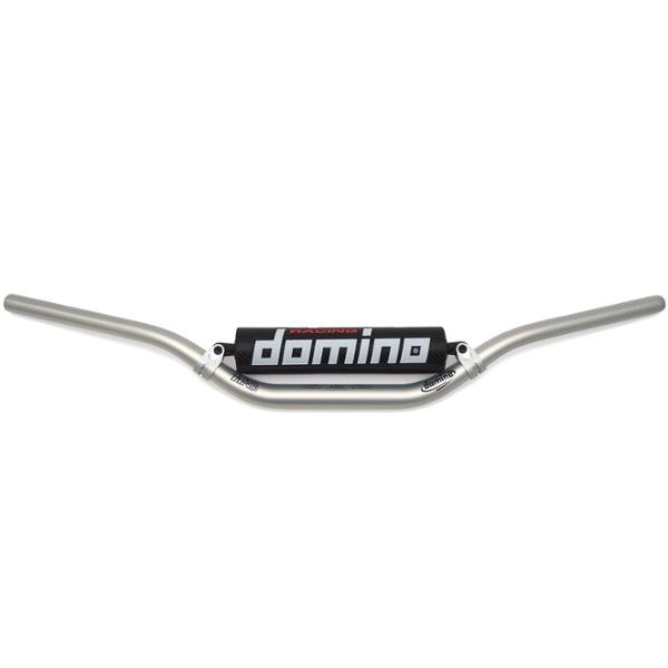 HANDLBAR DOMINO ALUMINIUM HRB 462 UPPER FOLD SILVER Ø28,5   (L810-H133)
