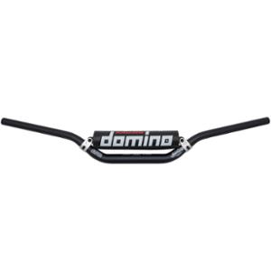 GUIDON DOMINO ALUMINIUM HRB 997 PLI HAUT NOIR D28,5 (L810-H130)