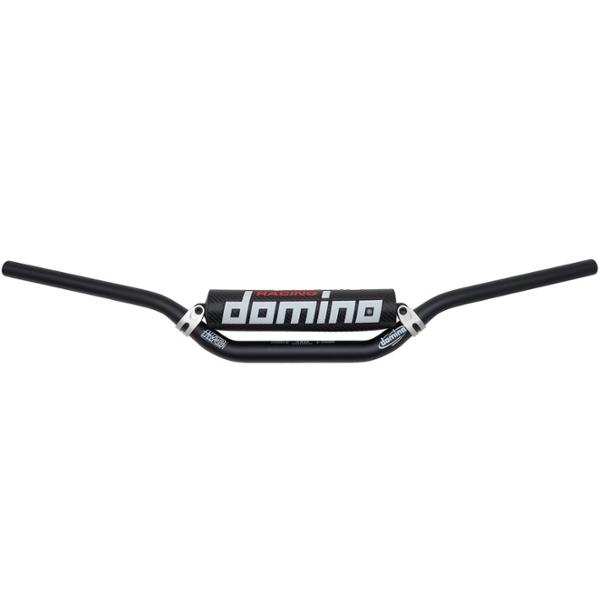 GUIDON DOMINO ALUMINIUM HRB 997 PLI HAUT NOIR D28,5 (L810-H130)