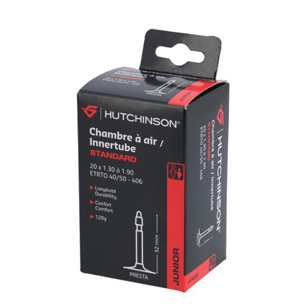 CHAMBRE A AIR VELO 20" X 1.30-1.90 (33 / 47-406) VP 32 MM HUTCHINSON STANDARD