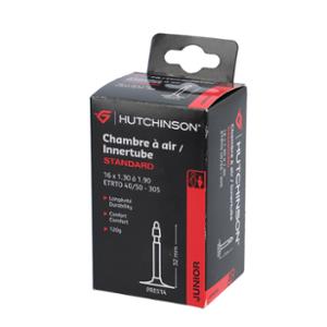 CHAMBRE A AIR VELO 16" X 1.30-1.90 (33 / 47-305) VP 32 MM HUTCHINSON STANDARD