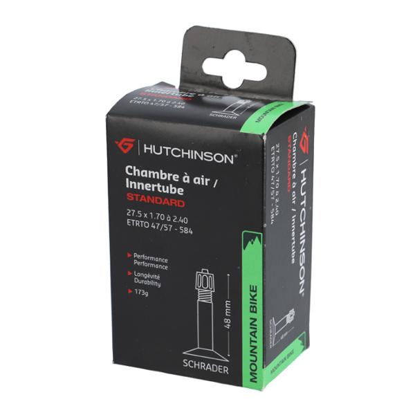 BICYCLE INNERTUBE 27.5 X 1.70-2.35 (47/57-584) VS 48mm HUTCHINSON STANDARD