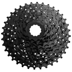 CASSETTE  9V. VTT SUNRACE CSU9300 - 11-36DTS ED ZWART (COMPATIBLE SHIMANO CUES)