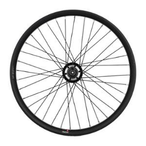 ROUE VELO E BIKE / VAE / CARGO 20" AV BLOCAGE JANTE NOIR MACH1 TRUCKY 30 MOY. VELOX DISQUE 6T