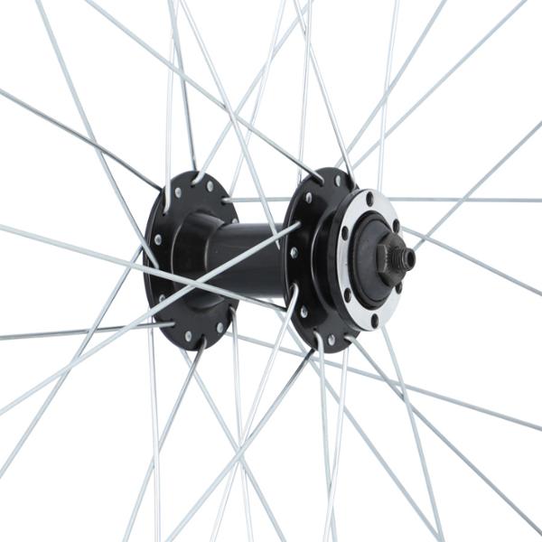 WHEEL -MTB- 27.5 FRONT/BLOCKING/BLACK MACH1 RIM/COMBO/HUB VELOX/DISC 6 H 32 H