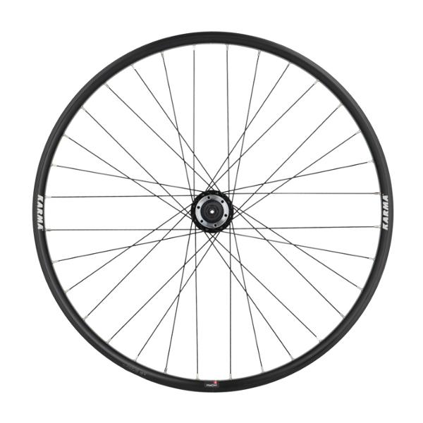 ROUE VTT 26" AV BLOCAGE JANTE NOIR MACH1 KARMA MOY. VELOX DISQUE 6T. 32T
