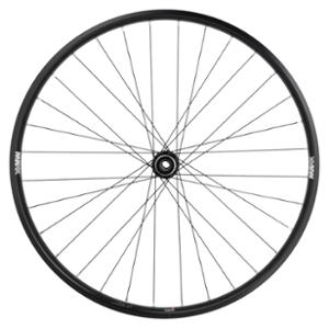 WHEEL -MTB- 27.5 FRONT/BLACK MACH1 RIM/MAXX 25/HUB SHIM TC500 CL/THRU AXEL 15X100