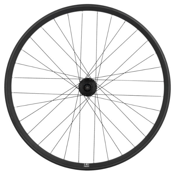 ROUE GRAVEL 700 AR BLOCAGE K7 JANTE NOIR MACH1 PULSE 23 MOY. SHIM. M475 DISQUE 6T. 9 / 10 / 11