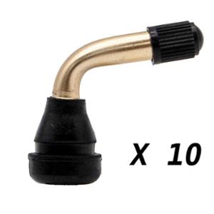 VALVE FOR TUBELESS TYRE ELECTRIC SCOOTER ANGLED 90° PVR60 (X10)