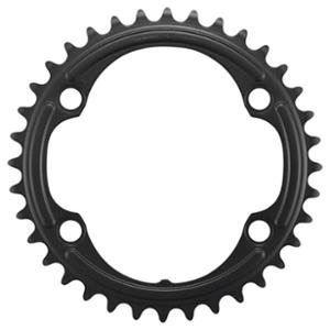 CHAIN RING -ROAD- Ø110 INTER 36 TEETH BLACK SHIMANO ORIGIN SHIMANO 105 R7100 12 SPEED - 4 SPOKES