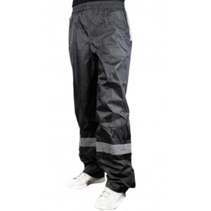 PANTALON PROTECTION PLUIE R FLECT NOIR  (HAUTEMENT RETRO REFLECHISSANT)
