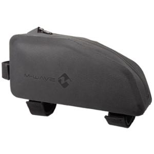 SACOCHE VELO CADRE GRAVEL M WAVE ROUGH RIDE II TOP NOIR 0.75L TUBE HORIZONTAL 100 % ETANCH