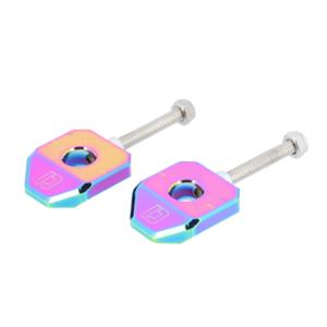 TENDEUR CHAINE MECABOITE DOPPLER ADAPT. DERBI SENDA / SMT / RCR / RX / SX (AXE12MM) - ALU NEOCHRO