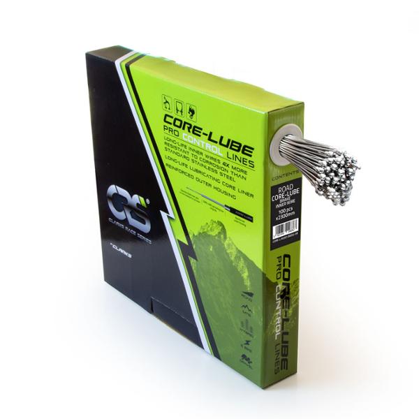 CABLE FREIN ROUTE INOX SLICK CLARKS CORE LUBE DMM LM (BOITE DE 100)
