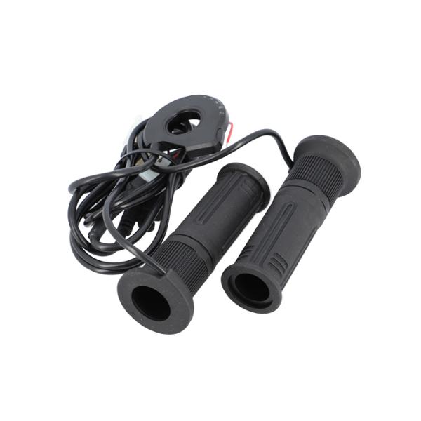 HANDLEBAR GRIPS HEATING KOSO HG-13 120mm EXTERNAL ADJUSMENT 5 LEVELS PREMIUM    (PAIR)