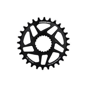 CHAINRING -MTB- MONO DIRECT MOUNT 3mm EXTER 28 T BLACK STRONG COMP. SHIM FC-M6100/7100/8100