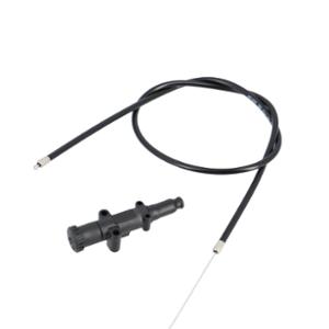 COMMANDE STARTER POLINI MANUEL AVEC CABLE (COMPLETE) NOIR