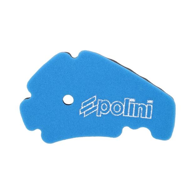 AIR FILTER -MAXI SCOOTER- POLINI DOUBLE DENSITY FOR APRILIA/DERBI/GILERA/PIAGGIO MP3