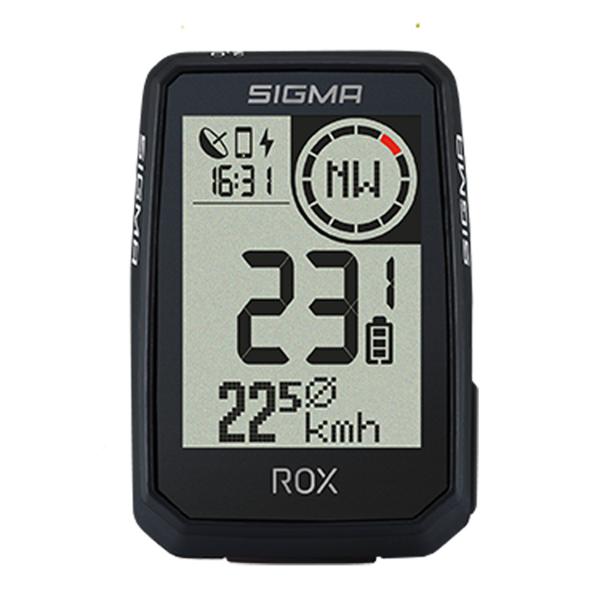 COMPTEUR VELO SANS FIL / GPS SIGMA ROX  2.0 ENDURANCE NOIR