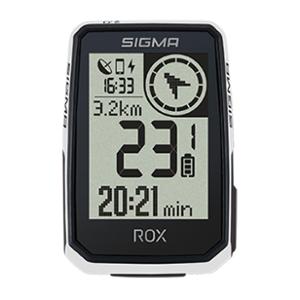 COMPTEUR VELO SANS FIL / GPS SIGMA ROX  2.0 ENDURANCE BLANC