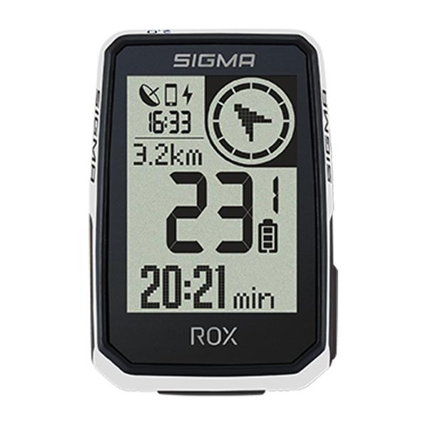 COMPTEUR VELO SANS FIL / GPS SIGMA ROX  2.0 ENDURANCE BLANC
