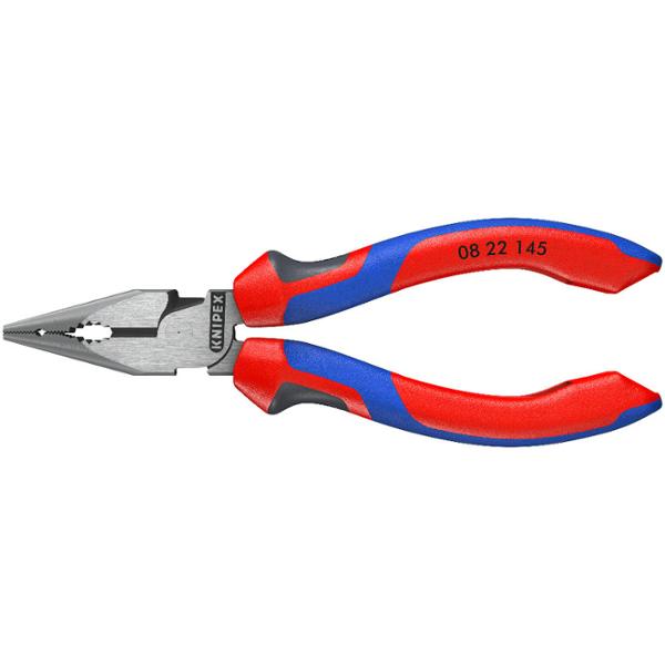 PINCE UNIVERSELLE KNIPEX MULTIFONCTIONS 145MM ROUGE / BLEU