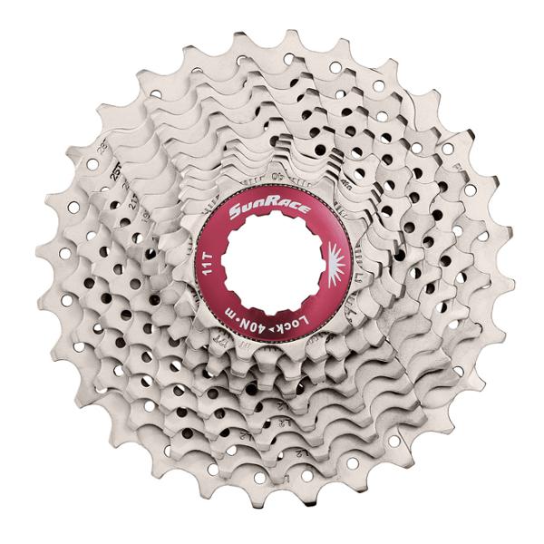 CASSETTE 11 SPEED -ROAD- SUNRACE CSRX1 GRAVEL METALLIC - 11-32 TEETH (COMPATIBLE SHIMANO)