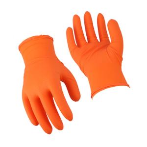 GANT ATELIER JETABLE KHEAX NITRILE HAUTE RESISTANCE (BOITE DE 50) - ORANGE
