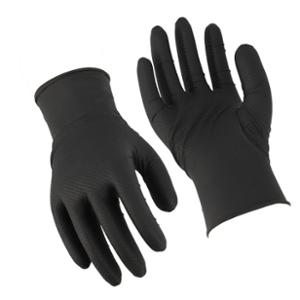 GANT ATELIER JETABLE DOPPLER NITRILE HAUTE RESISTANCE (BOITE DE 50) - NOIR