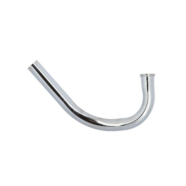 EXHAUST -MOPED-  CHROMED FOR MOTOBECANE - BEND ONLY