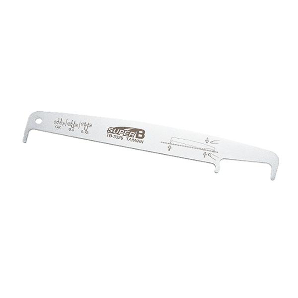 CONTROLEUR / INDICATEUR D'USURE DE CHAINE SUPER B TB-3329 COMPATIBLE 5 A 13 VITESSES