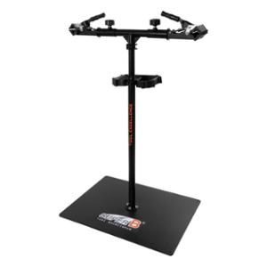 PIED D'ATELIER VELO SUPER B TB-WS41 DOUBLE PINCE AVEC TABLETTE (SANS PL