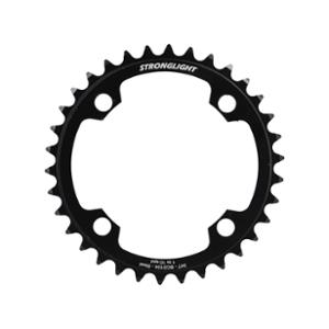 PLATEAU E BIKE / VAE MONO DIAM 104 34DTS ACIER NOIR 4 BRAN. STRONG COMP. BOSCH / SHIMANO / YAMAH