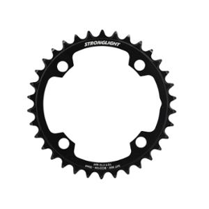 PLATEAU E BIKE / VAE MONO DIAM 104 34DTS ACIER NARROW NOIR 4 BRAN. STRONG COMP. BOSCH / SHIMAN
