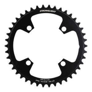 PLATEAU E BIKE / VAE MONO DIAM 104 42DTS ACIER NARROW NOIR 4 BRAN. STRONG COMP. BOSCH / SHIMAN