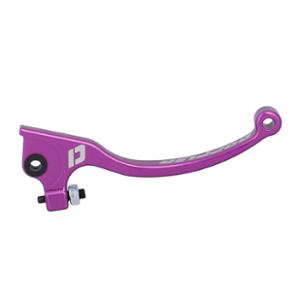 BRAKE LEVER -GEARED 50c- DOPPLER FOR DRD   (PAIR)O 05>10/ RIEJU MRT   (PAIR)O/MRT->13 AJP- CNC PURPLE