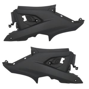 CACHE LATERAL / MOTEUR SCOOTER TUN'R ADAPT. NITRO / AEROX 2013->2018 NOIR (PR)