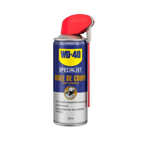 HUILE / LUBRIFIANT DE COUPE SPECIALIST WD40 400ML (AEROSOL) JET DOUBLE POSITION
