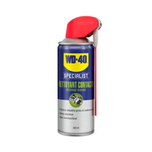 NETTOYANT CONTACT SPECIALIST WD40 400ML (AEROSOL) JET DOUBLE POSITION