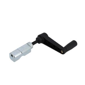 VIS / MANIVELLE AVEC MORS METALLIQUE POUR PIED D'ATELIER VELO OPTIMIZ ELECTRIQUE 517345