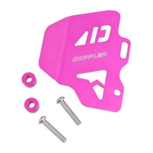 PROTECTION PLATE REAR BRAKE MASTER CYLINDER ALU -GEARED 50cc- DOPPLER PINK INTER AXIS 40>50