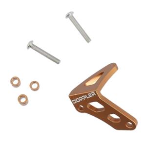 CLUTCH ROD STOP ALUMINIUM -GEARED 50cc- DOPPLER FOR AM6 - BRONZE